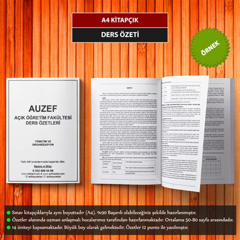 Auzef sosyal hizmetler ders notları pdf